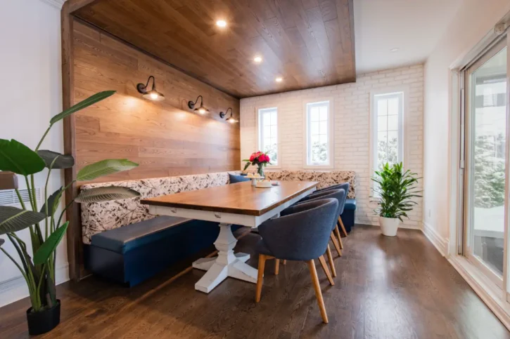 Salle à manger après les travaux