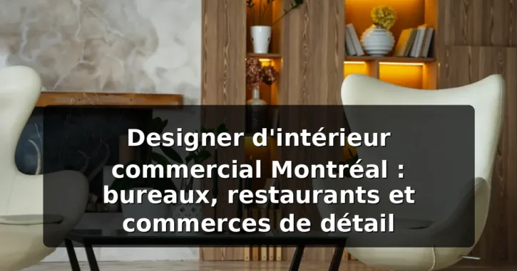 Designer d'intérieur commercial Montréal | Genius-D — illustration