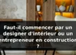 Commencer par un designer ou un entrepreneur : le bon ordre — illustration
