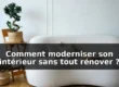 Moderniser son intérieur sans rénover : guide 2026 — illustration