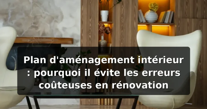 Plan d'aménagement intérieur : évitez les erreurs coûteuses — illustration